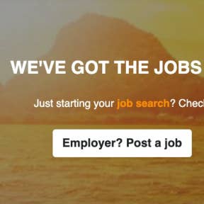Navigate to the JobLookup home page.