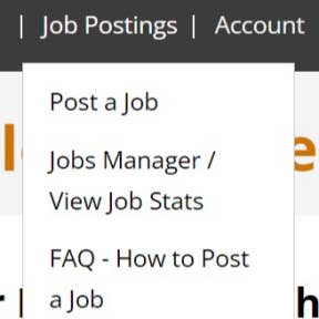 Create and post your job.