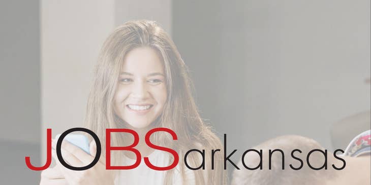 Jobs Arkansas logo.