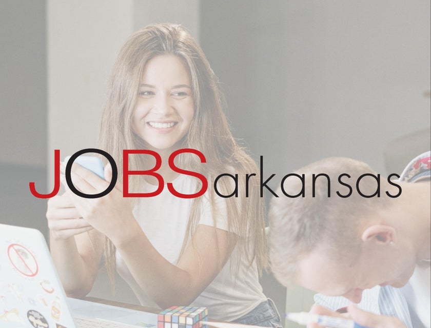 Jobs Arkansas logo.