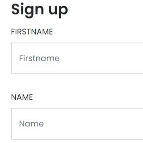 Create an account.