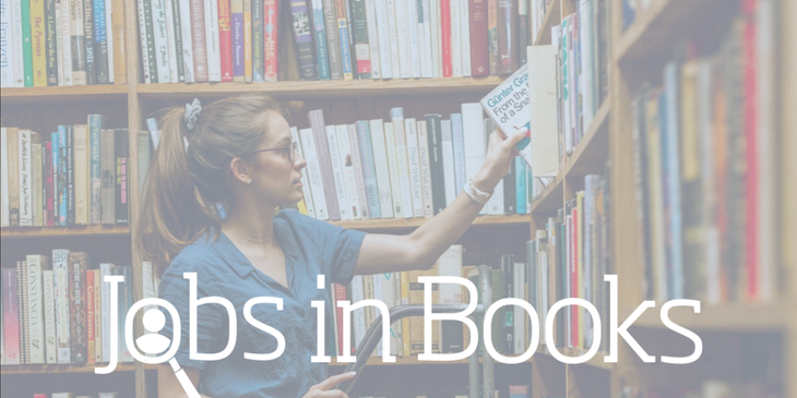 Jobs in Books logo.