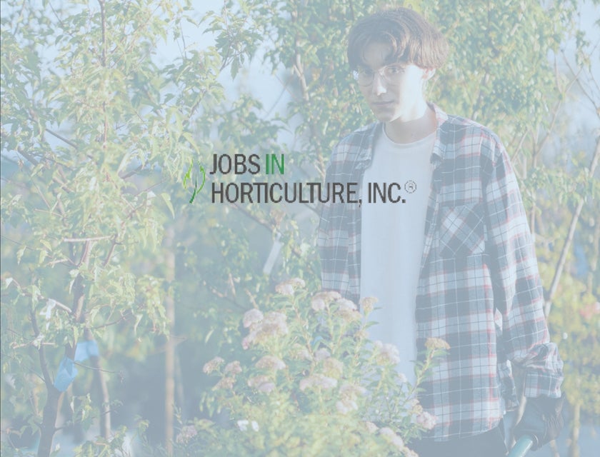 Jobs in Horticulture logo.