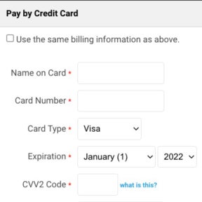 Complete the payment and post your job ad.