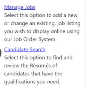Create and post your job.