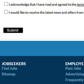Wait for JobsCentral to contact you.