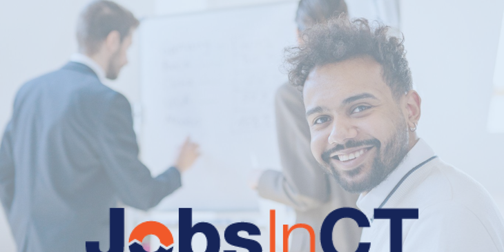 JobsInCT.com Logo.