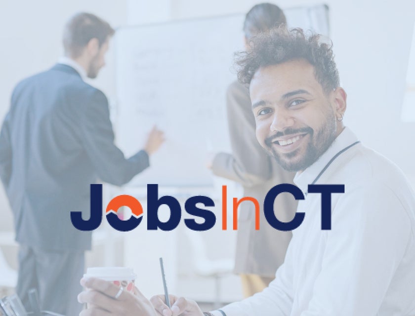 JobsInCT.com Logo.