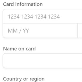 Make the payment.