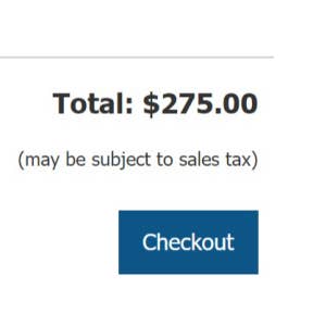 Click on "Checkout."