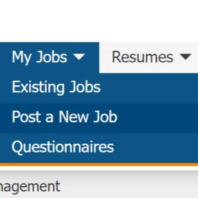 Create and post your job ad.
