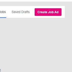 Click on "Create Job Ad."