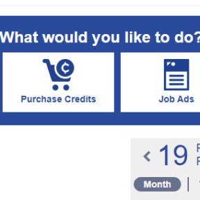 From your dashboard, click on "Job Ads."