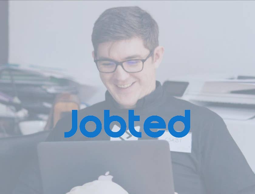 Jobted logo.