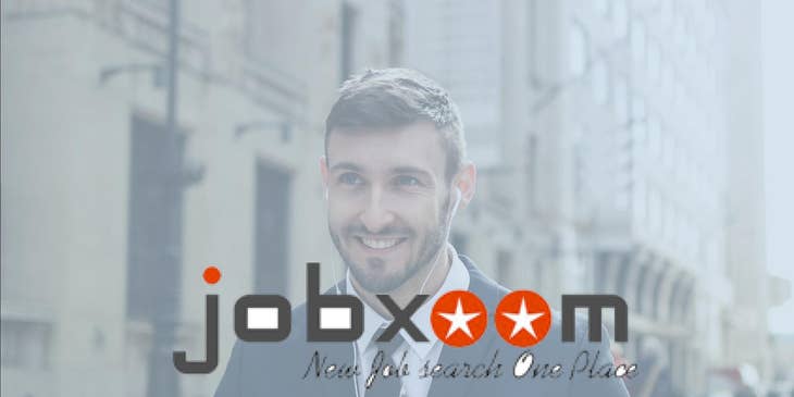 Jobxoom logo.