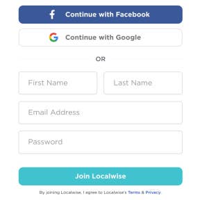 Join Localwise.