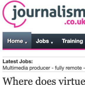 Visit Journalism.co.uk.