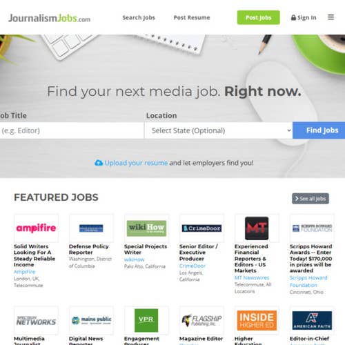 How to Post a Job on JournalismJobs.com: