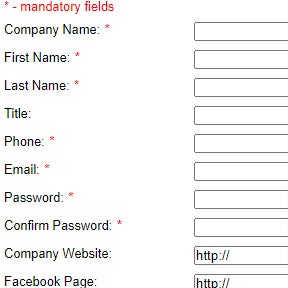 Create an employer account.