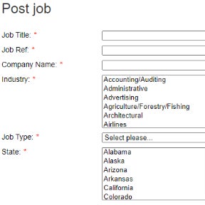 Create your listing.