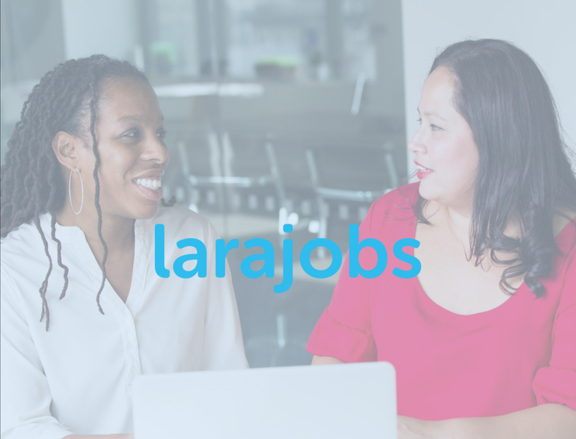 LaraJobs logo.