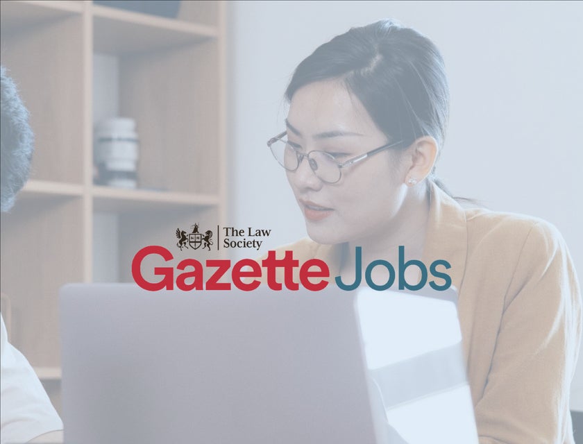 Law Gazette Jobs logo.