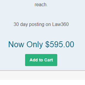 Select a job posting package.