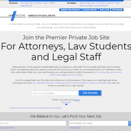 How to Post a Job on LawCrossing: