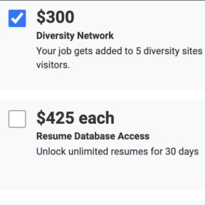 Select additional upgrades.