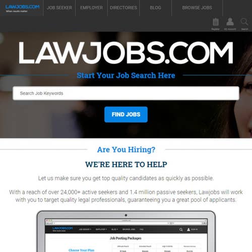 How to Post a Job on Lawjobs.com: