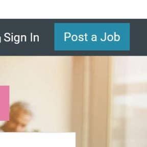 Click on "Post a Job"