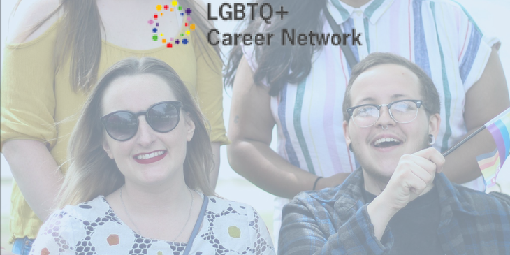 LGBTQ+ Career Network logo.