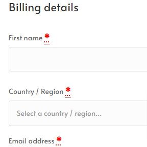 Finalize your order.