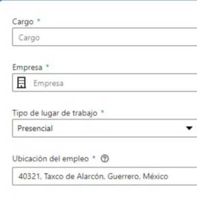Completa el formulario.