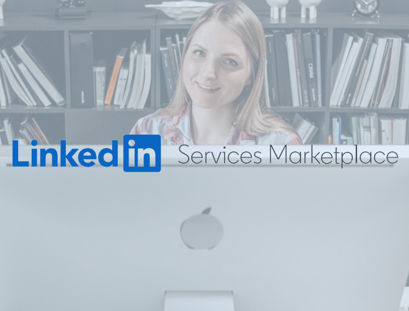 LinkedIn Services Marketplace logo.