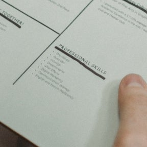 List your key skills.