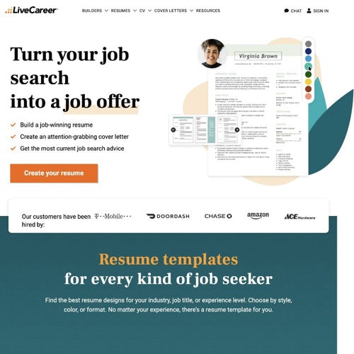 How to Create a CV on LiveCareer: