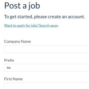 Create an account.