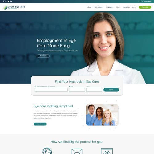 How to Post a Job on Local Eye Site: