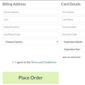 Review your order and purchase your job slot.