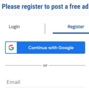 Create an account.