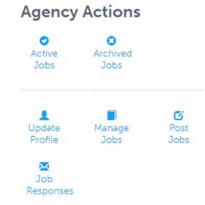 Click on "Post Jobs."