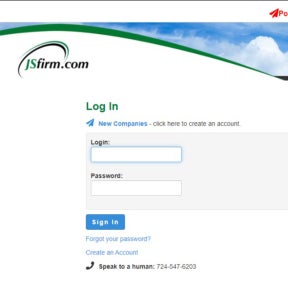 Create an account.