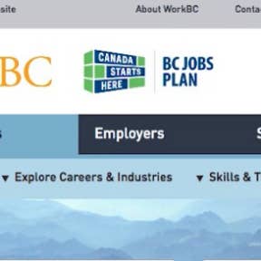 Log in and select "Employers."