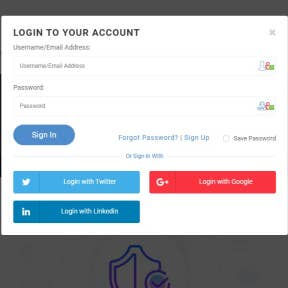 Log in or create an account.