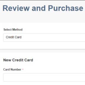 Make the payment.