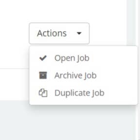 Manage your job post.