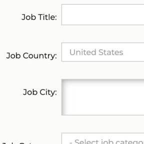 Fill in the details of your vacancy.