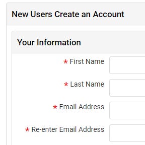 Register as an employer.