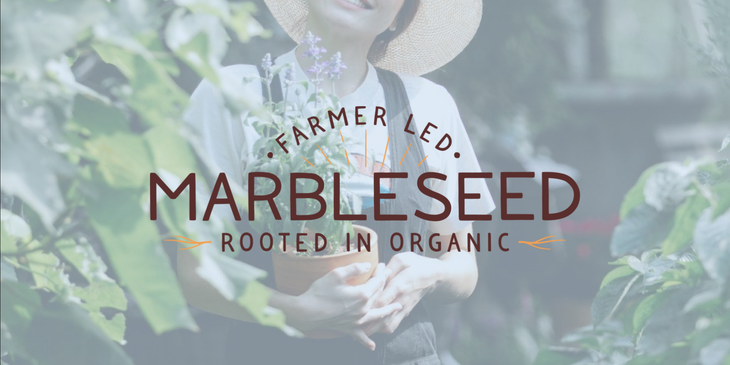 Marbleseed logo.